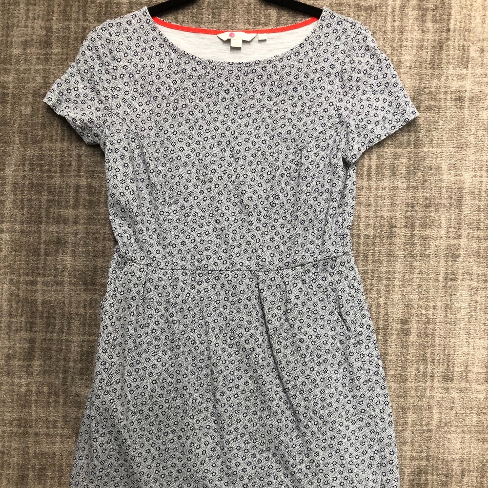 Phoebe Jersey Dress - Grey Spotty Buttercup